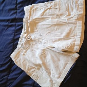 tan shorts